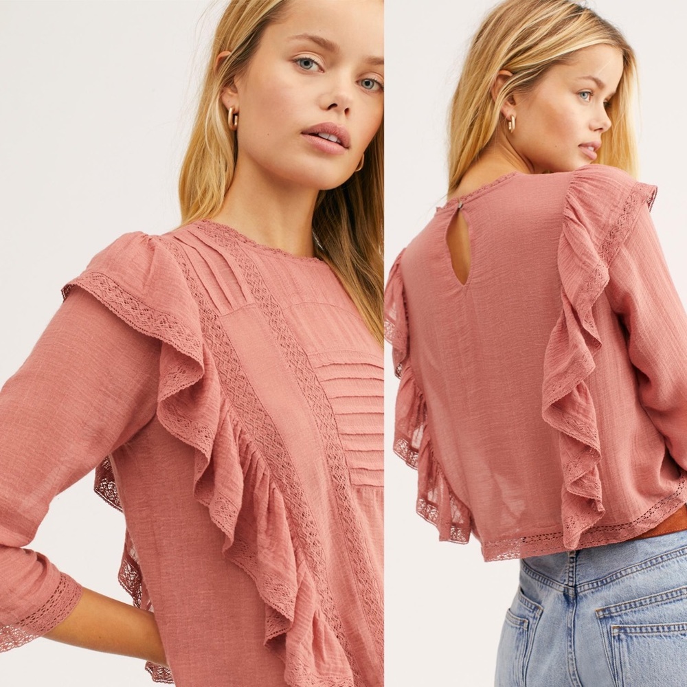 Jasmine Ruffle Blouse